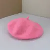 Boina Estilo Coreano Otoño e Invierno, Boina de Invierno para Pintor, Gorro Capullo, Gorro de Lana, Sombrero Pequeño Lindo para Mujer, Moderno