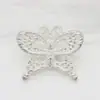 Botones de Mariposa Metálicos Lacados en Plata Retro para Suéter, Ropa Exterior, Botones Decorativos 18/23/30mm