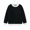 Suéter de Marca de Moda Jianheng para Hombres y Mujeres, Suéter de Pareja Otoño e Invierno, Suéter Casual de Color Puro Hombro Descubierto para Hombre, Nuevo Suéter de Año Nuevo para Mujer