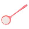 Colador de silicona de una pieza de fábrica para vallas, colador de silicona para el hogar, colador para olla caliente, cuchara para residuos de sopa para el hogar, cuchara para aceite, venta al por mayor