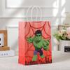 Saco de Embalagem Homem-Aranha Transfronteiriço Bolsa Tote de Herói Sacola de Presente para Festa Sacola de Presente Sacola de Papel Kraft Sacola de Compras de Desenho Animado