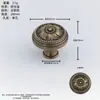 Tiradores Vintage de Aleación Estilo Francés para Puertas de Armario, Cajones de Gabinete, Zapateros, Muebles, Tiradores de Gabinete de Lujo Ligero de Bronce Antiguo Estilo Americano