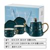 Tetera de cerámica para té y café con platillo Amazon Venta Caliente Regalo de Acompañamiento Características Juego de Té Chapado en Oro Soporte logo