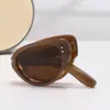 Gafas de Sol Plegables Ultraligeras Estilo Retro Ojo de Gato con Protección Solar, Gafas de Sol Transfronterizas con Acabado de Alta Gama, Protección UV, Gafas de Sol Portátiles para Conducir