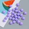 Flor colorida Estrela do amor Pacote de material para capa de celular diy com cola de creme Acessórios de cabelo feitos à mão Acessórios de resina