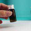 Tapa de aluminio de 10 ml tapón de goma frasco de vidrio marrón botella pequeña de rosca marrón de 10 ml frasco de muestra frasco sellado
