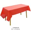 Mantel desechable de color liso transfronterizo 137*183cm mantel impermeable mantel de mesa color CUMPLEAÑOS FIESTA FIESTA mantel