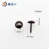 Tachuelas de Diámetro Pequeño Clavos de Tapicero 3, 4, 5, 6, 7, 8, 9, 10 mm Bolsa Suave Brillante Clavos de Burbuja Decorativos para Sofá