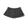 Diseño de Nicho Sexy Americano Falda Plisada Falda Corta 2025 Nueva Sexy Cintura Alta Falda Pantalón de Lunares Línea A