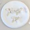 Pinza para el Cabello con Lazo Dulce y Lindo de 4 cm Estilo Y2K Multicolores Estilo Ballet Cinta Mini Pinza de Pato Accesorio para el Cabello Adorno para Cabello Trenzado