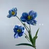 Flores Artificiales Tulipan Abierto 3D Decoración de Boda Diseño de Hotel Muebles para el Hogar Accesorios para Fotografía Flores Artificiales Flores Falsas