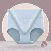 Ropa interior de algodón peinado para mujer de cintura alta, calzones levanta glúteos con estampado de letras de ajenjo, transpirables, antibacterianos, entrepierna
