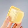 Caja de Ampolla Engrosada de PP Color Dorado con Bandeja Transparente, Caja Cuadrada de Plástico para Empaque de Pasteles de Luna, Bandeja para Pasteles de Luna, Caja de Regalo para Fiestas