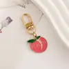 Mini Caracol Fofo Abacaxi Estrela do Mar Chaveiro Capa Protetora para Fones de Ouvido AirPods Pingente de Casal Pingente de Bolsa