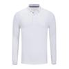 Venta al por mayor de fábrica para hombre y mujer, polo publicitario de manga larga, camiseta de solapa personalizada, camiseta ropa de trabajo, logotipo estampado personalizado