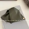 Presilha de Garra Triangular com Concha de Cetim Estilo Francês, Acessório de Cabelo Versátil de Alta Qualidade e Tendência para a Parte de Trás da Cabeça