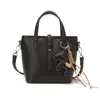Bolso de mano de primavera moderno y elegante, bolso tipo cubo sencillo, bolso cesta retro de moda, bolso pequeño cruzado para mujer