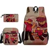 Producto de Juego Transfronterizo 3D Nuevo Set de Tres Piezas Forsaken Gubby de Mochila Escolar Estampada, Estuche y Bolso de Hombro