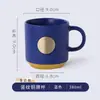 Taza de cerámica con patrón de LOGOTIPO personalizado, promoción empresarial, regalo personalizado, taza publicitaria, taza creativa para té con leche y café