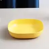 Plato para huesos estilo japonés Plato para escupir huesos Plato para basura Plato para huesos Impresión Publicidad LOGOTIPO Plato para frutas Plato para bocadillos al por mayor