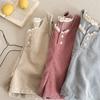 2026 Ropa Infantil Atuendo de Otoño para Niñas Estilo Coreano Otoño-Verano Mono de Pana Overol Shorts 6017