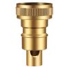 Válvula de cierre automático de agua para grifo de lavadora para evitar que se caiga el adaptador de boquilla de agua, todos los accesorios especiales de cobre para el hogar de 4 puntos