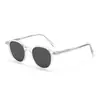 Gafas de Sol Polarizadas Asimétricas Personalizadas Estilo Coreano para Hombres y Mujeres Pin de Gorra 88630 Tendencia Retro Gafas de Sol Anti-UV