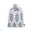 Bolsas de Algodón con Cordón Floral Personalizadas para Guardar Artículos, Soporte para Impresión de Logo, Venta al por Mayor a Partir de un Paquete, Bolsita de Incienso Repelente de Mosquitos de Regalo