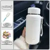 Taza Termo Simple de Acero Inoxidable 316 para Estudiantes, Diámetro Grande, Gran Capacidad, Adecuada para Hombres y Mujeres, para Preparar Té, Termo para Coche