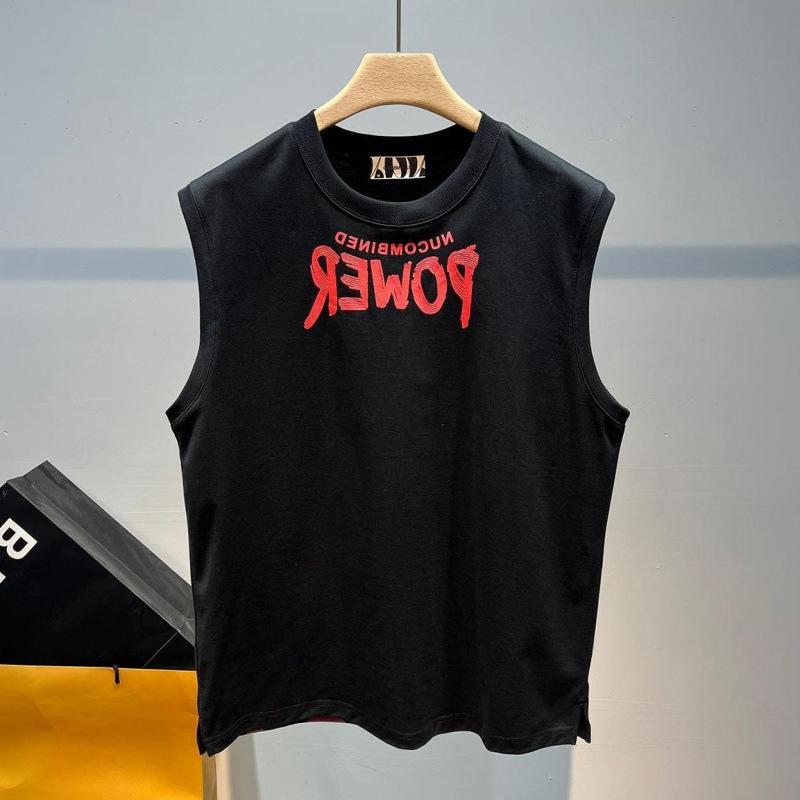 涂鸦字母运动背心男士_主图02