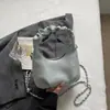 Bolso de Nube de Color Sólido Elegante de Alta Apariencia 2026 Verano Nuevo de Moda Tendencia Personalidad Trendy Ins Bolso Cruzado con Cadena