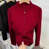 Moletom versátil com zíper e manga longa para o inverno feminino, cardigã de fleece espesso dupla face, jovem e estiloso, jaqueta top quente