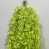 Pétalos Cifrados Glicina Simulada Flor de Seda Vid Colgante Diseño de Escena de Boda Materiales Florales Decorativos Comerciales para Exterior