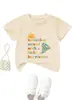 Sol mezclado con Estación Europea de Amazon eBay Camiseta Cómoda Versátil de Manga Corta con Cuello Redondo para Niños