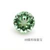 Fábrica de Joyería Aocai Venta al por mayor Zafiro Cultivado Zafiro Verde Piedras Sueltas Redondas Joyería Certificada por Agl Piedras Principales y Piedras de Soporte