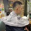 Artefacto de corte de pelo, babero de tela para adultos, peluquero, poncho sin pelo para niños, delantal para afeitarse la cabeza para adultos, ropa para el hogar