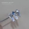 Cuadrado rectangular de ángulo recto punta de azúcar fondo cuadrado clavo de diamante accesorios mini 4*6 forma especial azúcar de roca pila de diamante clavo de diamante accesorios al por mayor