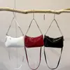 Bolso de Hombro/Mano de Cuero Patentado Color Sólido Versátil Moda Otoño 2026 con Cadena Texturizada Chic Lujo Ligero Trendy
