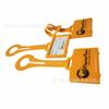 Etiqueta de equipaje con patrón de impresión color pase de abordar funda de tarjeta portátil de silicona multiusos fabricante de tarjeta de consignación de aeronave
