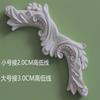 Fita Borda Parede Fundo TV Sala de Estar Linha PU Francesa Linha Reta Decorativa Flor de Canto Linha Gesso Imitação Linha Madeira Imitação