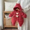 [9.4 Rebaja de Fin de Temporada Otoño/Invierno ~ Sin Devoluciones ni Cambios, Por Favor No Comprar si le Importa] Pelele Engrosado Otoño/Invierno para Bebés Niños y Niñas