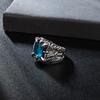 Europa y Estados Unidos nuevo anillo retro dominante de garra de dragón para hombre anillo de moda fábrica directa deseo explosión al por mayor