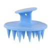 Escova de Shampoo Portátil Integrada de Silicone Limpeza do Couro Cabeludo Cuidados com o Cabelo Pente de Shampoo Massagem na Cabeça Escova Suave para Shampoo e Cuidados com o Cabelo