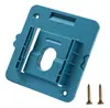 Suporte de Parede para Bateria Base com Parafusos Pretos para Makita 18V