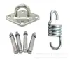 Hebilla giratoria para puerta de 8 mm Pieza de Pilates Hebilla de montañismo Gancho de paquete/Gancho colgante Columpio Hamaca de yoga Placa fija Venta al por mayor