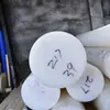 Varilla Redonda de Plástico HDPE Resistente al Desgaste, Varilla de Polietileno de Peso Molecular Ultra Alto PE, Varilla de Polietileno de Alta Densidad Negra y Blanca