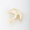 Nuevo broche de metal lindo de dibujos animados de comercio exterior, pin de insignia de aleación personalizado de moda ins japonesa para mujer