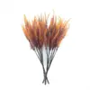 Lavanda simulação pastoral decorativo verde planta decorativa flor de plástico simulação buquê simulação planta vaso de flores atacado