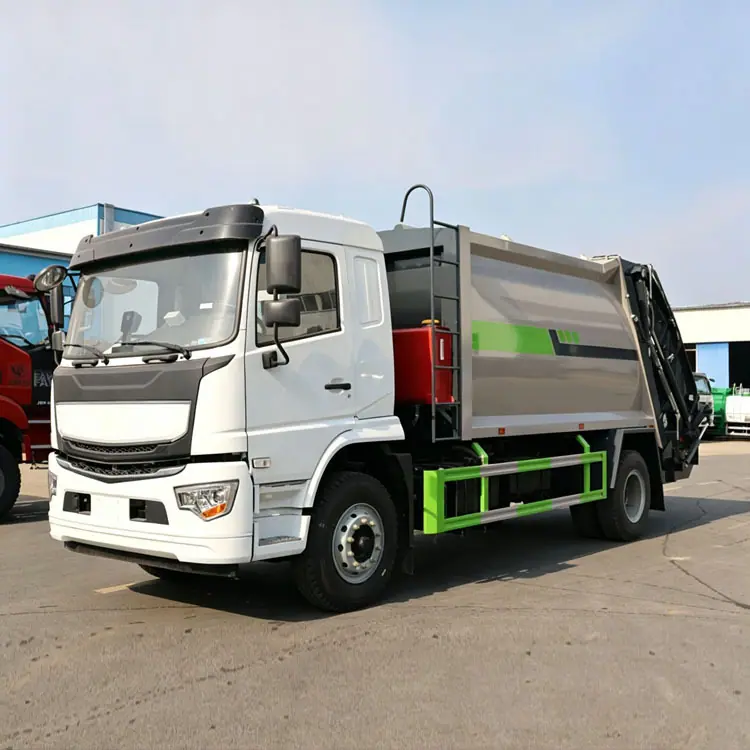东风福瑞卡8吨垃圾压缩车14方垃圾清运车优质供应