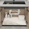 Alfombrilla Drenante para Gabinete de Almacenamiento con Patrón de Mármol, Alfombrilla Drenante para Cocina, Alfombrilla Absorbente de Agua de Tierra de Diatomeas, Secado Rápido, Antideslizante, Protección para Encimera